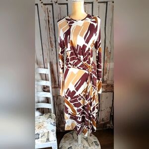 Bally Switzerland Midi Dress NWT